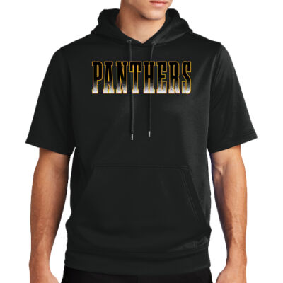 Panthers Baseball 2026 - Sport Wick ® Fleece Short Sleeve Hooded Pullover Thumbnail