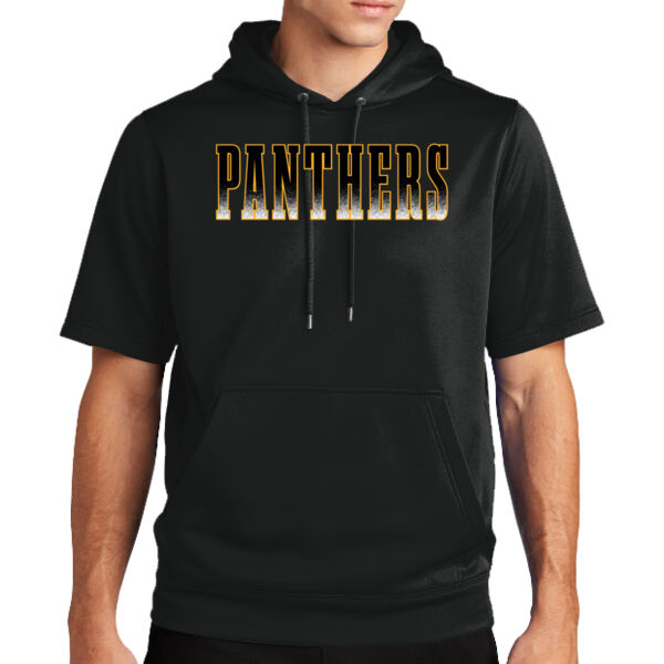 Panthers Baseball 2026 - Sport Wick ® Fleece Short Sleeve Hooded Pullover Thumbnail